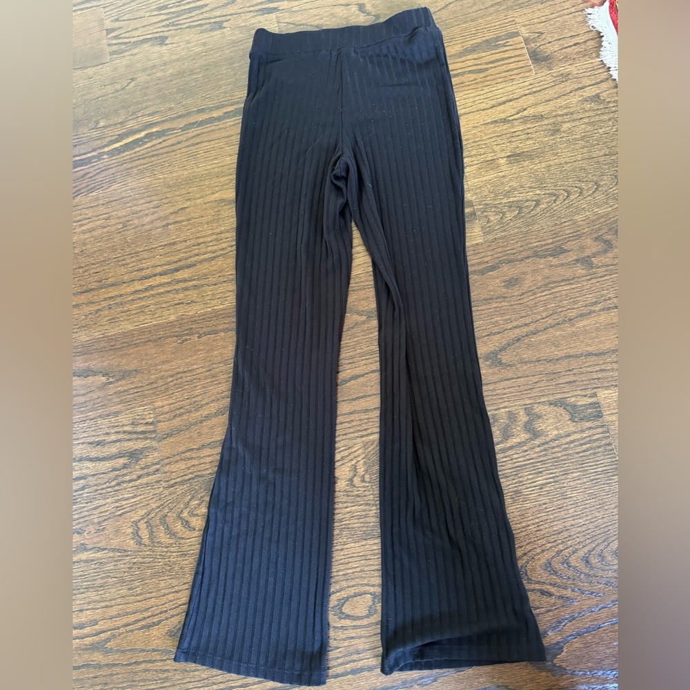 Flare Ribbed Pants